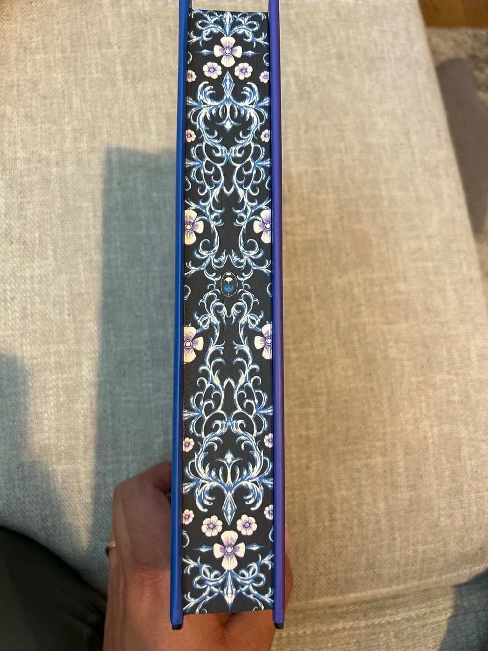 Graceless Heart Decorative Hardcover Book - Blue
